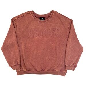 JORDACHE Pink Tie Dye Logo Sweater Sweatshirt in XL